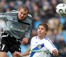 Soccer. FC ”Dinamo” vs. FC ”Metallurg” (Zaporozhye)