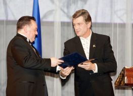 Viktor Yushchenko and Bogdan Benyuk