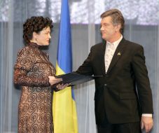 Виктор Ющенко и Наталья Сумская