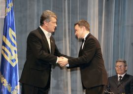 Виктор Ющенко и Ярослав Нудык