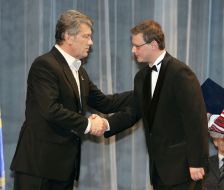 Виктор Ющенко и Богдан Богач