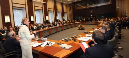 Yulia Timoshenko`s visit to Brussels