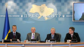 Briefing in Ukraine President`s Secretariat on topic corruption`s counteraction on the Ukrainian customs