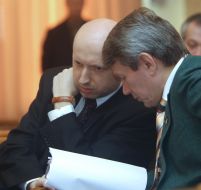 Alexandr Turchinov and Valeriy Sushkevich