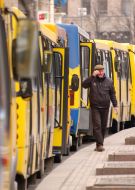 Забастовка частных перевозчиков на маршрутных такси