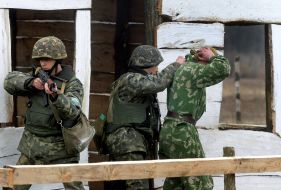 Training of Ukrainian-Polish peacekeepers battalion