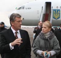 Юлия Тимошенко и Виктор Ющенко