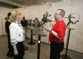 Large sculptural salon - 2008