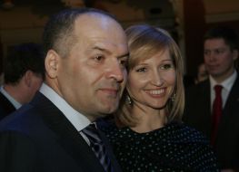 Viktor Pinchyuk and Yelena Franchuk