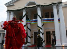 Opening in Yalta the theater after restoration
