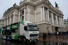 Soccer fans’ carnival