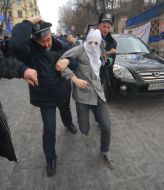 Акция протеста против застройки территории Октябрьской больницы