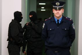 Изъятие документов в Харьковском горсовете