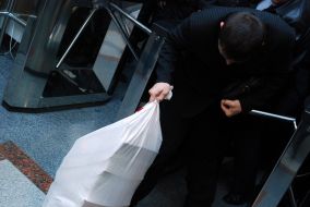 Изъятие документов в Харьковском горсовете