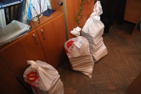 Изъятие документов в Харьковском горсовете