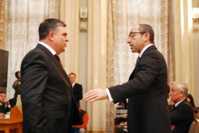 Андрей Мухатаев и Геннадий Кернес