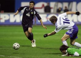 Soccer. Cup of Ukraine. FC ”Dynamo” (Kiev) - FC ”Metallurg” (Kiev)