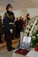 Ukrainian peacemaker Igor Kinal`s funerals