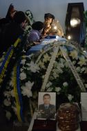 Ukrainian peacemaker Igor Kinal`s funerals
