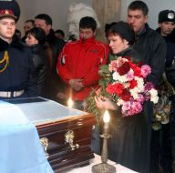 Ukrainian peacemaker Igor Kinal`s funerals
