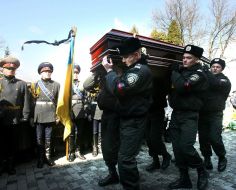 Похорон українського миротворця Ігоря Кіналя