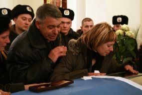 Похорон українського миротворця Ігоря Кіналя