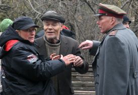 Vladimir Gostyukhin, Yuriy Oskin and Anna Gres