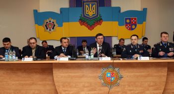 Выездное заседание коллегии МВД Украины