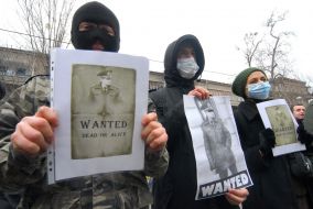 Акция протеста против застройки территории Октябрьской больницы