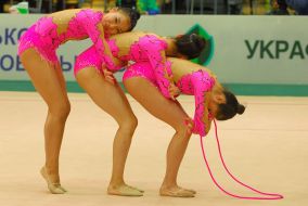 Rhythmic gymnastic. Deryugina Cup