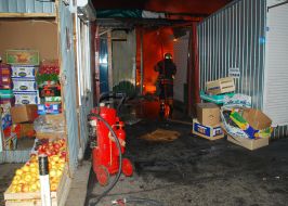 Пожар на рынке Вырлица