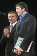 Ibragim Aldatov and Sergey Bubka
