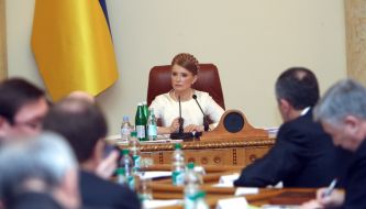 Meeting of the Cabinet. 100 days to the government headed by Timoshenko
