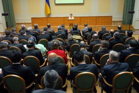 Встреча Юлии Тимошенко с представителями дипломатического корпуса