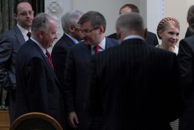 Встреча Юлии Тимошенко с представителями дипломатического корпуса