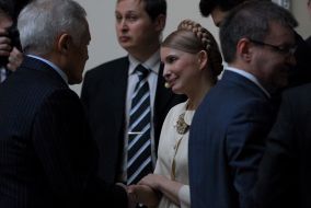 Встреча Юлии Тимошенко с представителями дипломатического корпуса