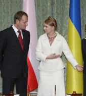 Yuliya Timoshenko and Donald Tusk