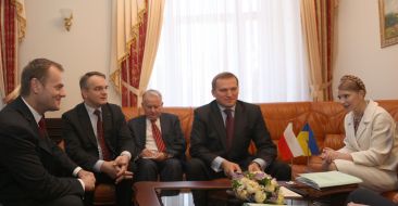 Visit of the Polish premier to Kiev
