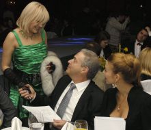 Arkadiy Raytsin, Marysya Gorobets and Annа Stetsenko