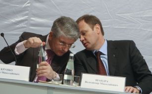 Петр Крупко и Владимир Шандра
