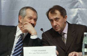 Богдан Данилишин и Виктор Пинзеник