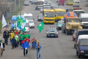 Марафон Бровари-Київ-Варшава на підтримку Євро-2012