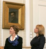 Katerina Yuschenko and Lora Bush