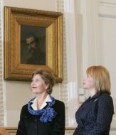 Katerina Yuschenko and Lora Bush