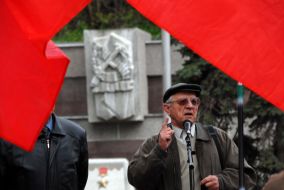 Participant of the mass meeting