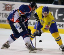 Хоккей. Сборная Украины - ХК ”Торпедо” (Нижний Новгород, Россия)