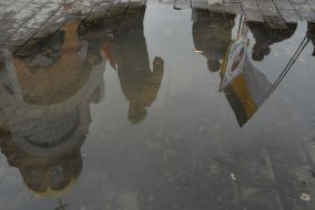 Religious procession  against Ukraine entry to NATO