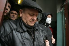 Defence of the hostel entrance