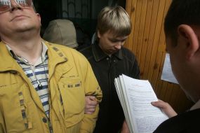 Defence of the hostel entrance