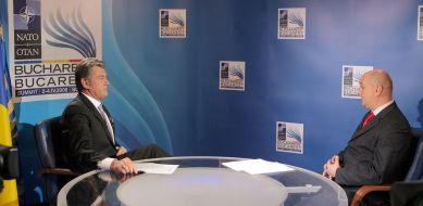 Viktor Yushchenko’s visit in Bucharest